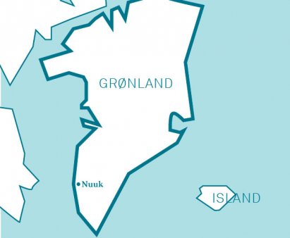 Grønlandskort