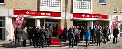 Den nye genbrugsbutik på Frederikssundsvej i København åbnede lørdag den 17. marts med omkring 300 besøgende. Åbning af LUMI Genbrug i København 17. marts 2018