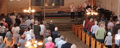 Missionseventet blev holdt i Nordvestkirken i København og begyndte med en gudstjeneste, hvor Birger Reuss Schmidt prædikede (Arkivfoto). Foto: Mis.event