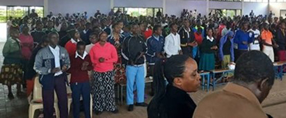 Et stort møde i UKWATA i Arusha