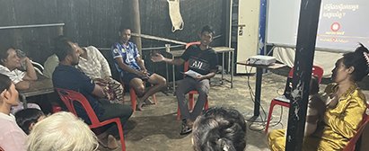 Alpha-kursus i landsby uden for Siem Reap, november 2025