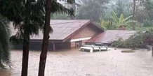 Billede fra oversvømmet Mekane Yesus Seminary