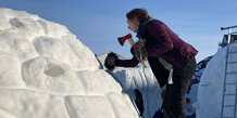 Foto: Isskulptur Nuuk