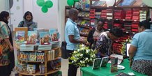 Soma Biblias bogbutik i Arusha maj 2023