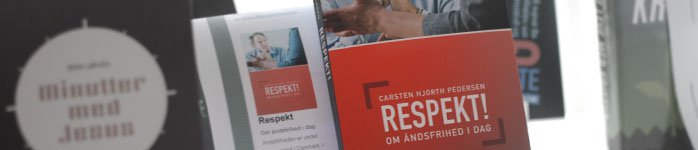 Foto: bøger; Luthersk Mission er medudgiver af bøger